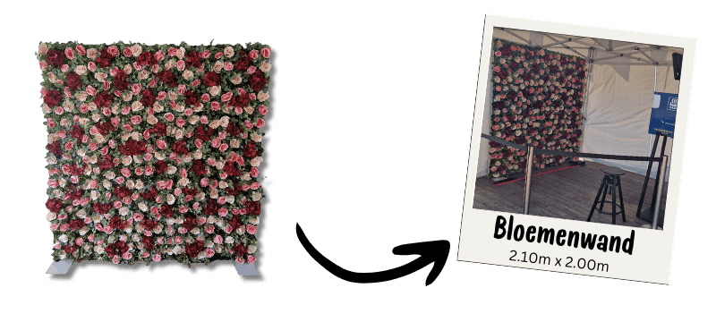 Special Bloemenwand Achtergrond